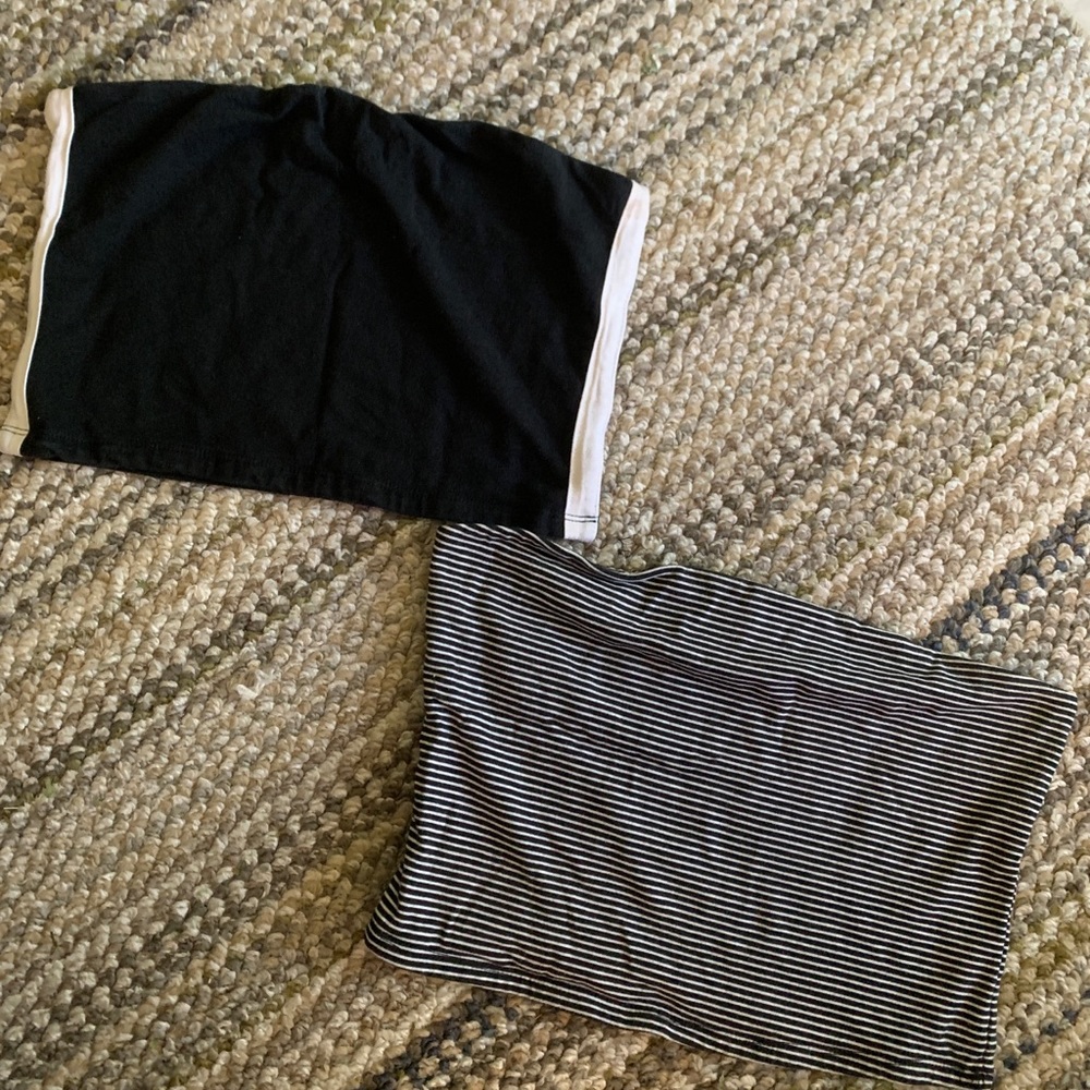 2 crop tops size S